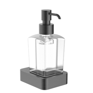 Дозатор мыла WONZON & WOGHAND LOTTE, Темный графит (WW-8333-BGM)