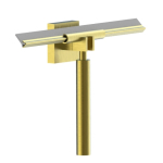 Водосгон для стёкол WONZON & WOGHAND POLO, Брашированное золото (WW-8923-BG)