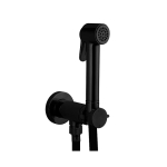 Смеситель с гигиеническим душем Bossini Paloma B00470.073 черный матовый  