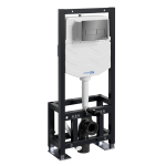 Инсталляция для унитаза Wasserkraft Dill 61TLT.010.ME.PB03 с клавишей - черный