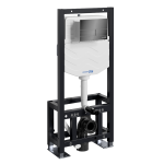 Инсталляция для унитаза Wasserkraft Dill 61TLT.010.ME.PB04 с клавишей - черный