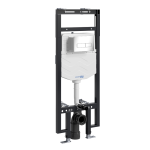 Инсталляция для унитаза Wasserkraft Dinkel 58TLT.010.ME.CH03 с клавишей - хром