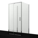 Душевой уголок 100х100 Wasserkraft Berkel 48P42 хром