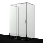 Душевой уголок 120х90 Wasserkraft Main 41S21 серебро