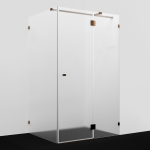 Душевой уголок 120х90 Wasserkraft Paar 88H07R-MG розовое золото