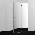 Душевой уголок 120х90 Wasserkraft Paar 88H07R-MR розовое золото