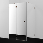 Душевой уголок 120х100 Wasserkraft Paar 88H10L-MR розовое золото