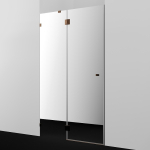 Душевая дверь 120 Wasserkraft Paar 88H05L-MR розовое золото