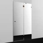 Душевая дверь 120 Wasserkraft Paar 88H05R-MR розовое золото