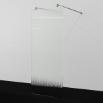 Душевая перегородка 120 Wasserkraft Vechte 60W40GR-FL графит