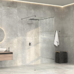 Душевая перегородка 110 Wasserkraft Vechte 60W46 хром