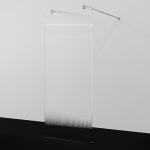 Душевая перегородка 110 Wasserkraft Vechte 60W46-FL хром