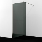 Душевая перегородка 90 Wasserkraft Rur 30W39BN-TG никель