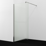 Душевая перегородка 100 Wasserkraft Rur 30W44GR-TXG графит