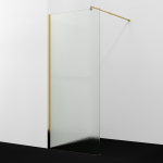 Душевая перегородка 110 Wasserkraft Rur 30W46PG-TXG золото