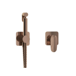 Смеситель с гигиеническим душем Wasserkraft A7751.290.361.335 розовое золото 