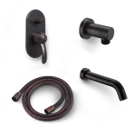 Смеситель для ванны Wasserkraft A1361.049.111.113.053 темная бронза