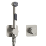 Смеситель с гигиеническим душем Wasserkraft A6451.275.360.092 никель
