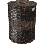 Корзина для белья Wasserkraft Bever WB-240-L темно-коричневый