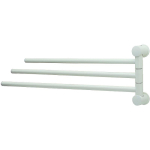 Держатель полотенец тройной Wasserkraft K-1033W белый