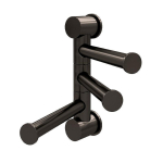 Держатель полотенец Wasserkraft K-1053GM оружейная сталь