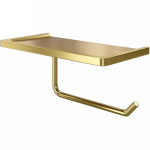 Держатель туалетной бумаги Wasserkraft K-1625 золото матовое