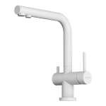Смеситель для кухни Omoikiri Nagano-WH-P 4974054 белый