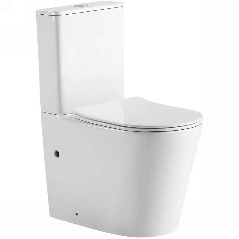 Унитаз -компакт безободковый  SantiLine SL-5026 