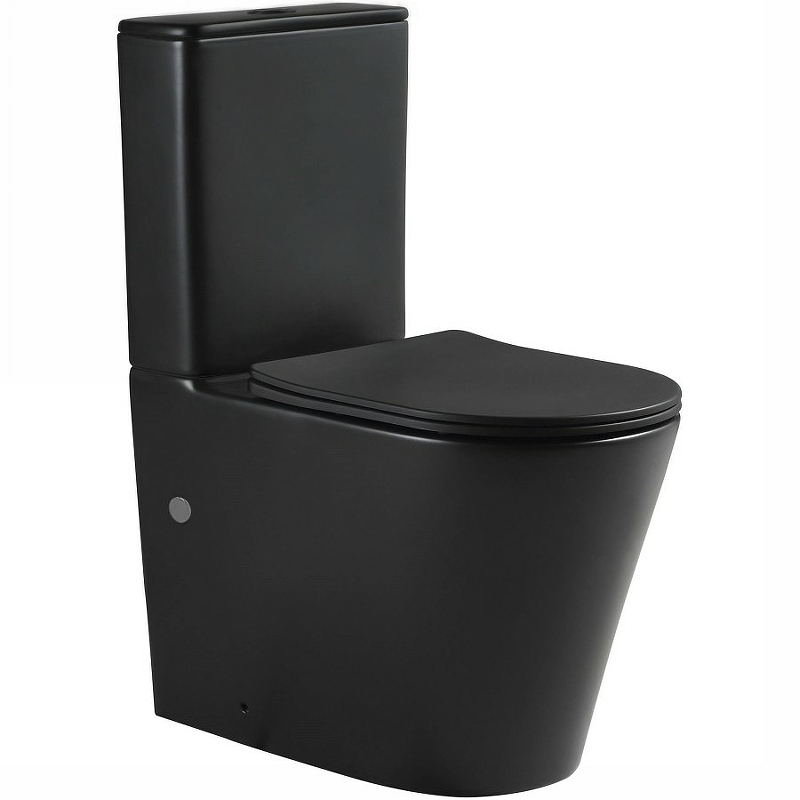 Унитаз-компакт  безободковый SantiLine SL-5026MB   