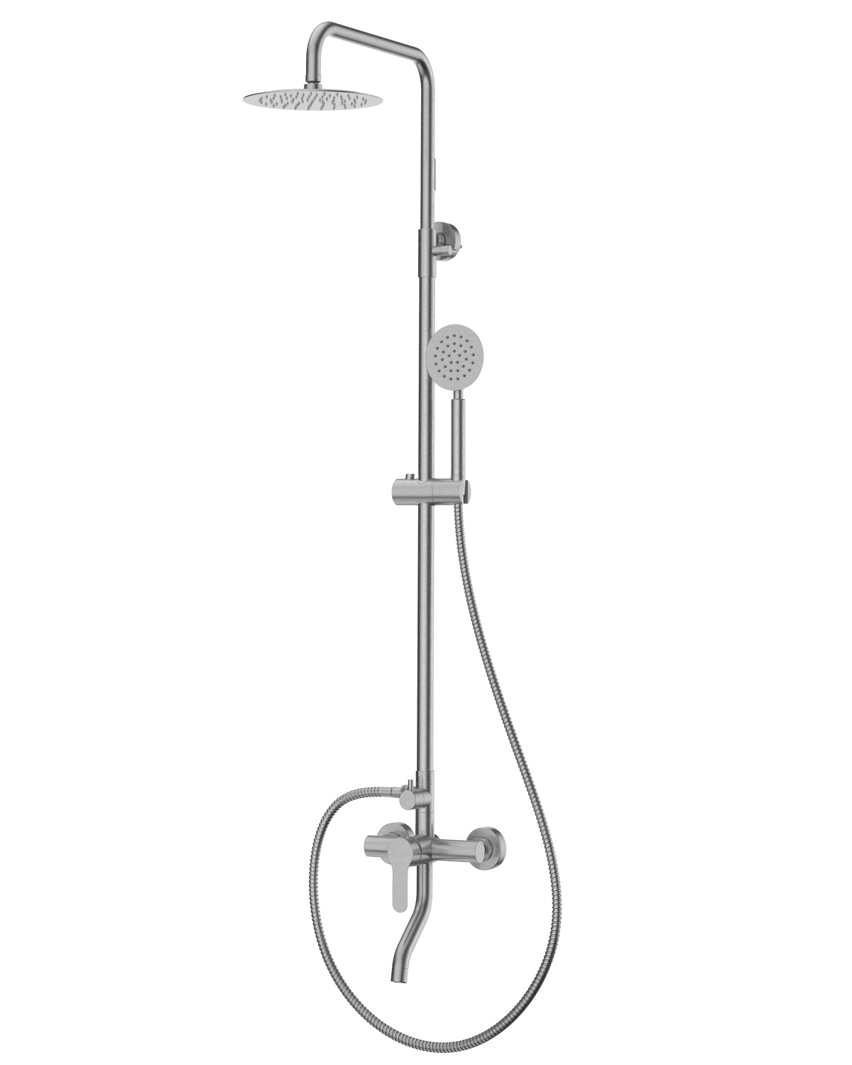 Душевая система с изливом RUSH Santiago (SUS1116-40) 