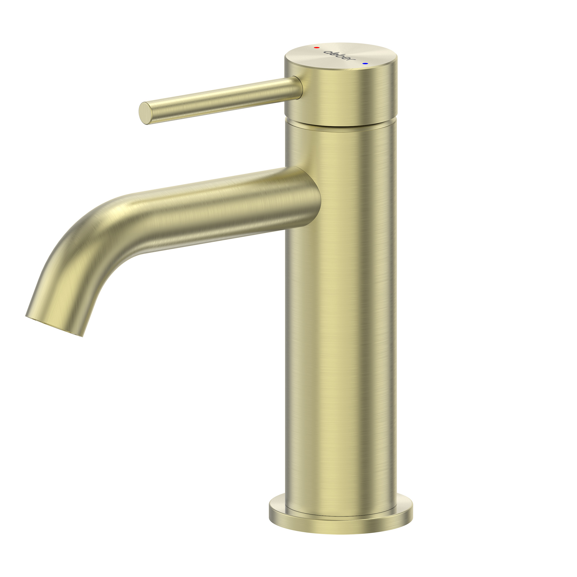 Смеситель для раковины Abber Wasser Kreis 316 AF8110BG   золото брашированное 