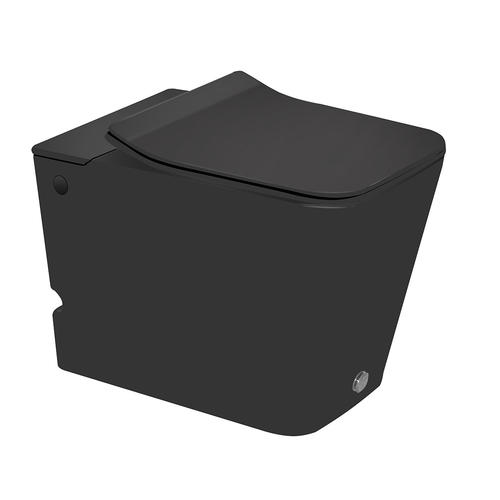 Унитаз  приставной безободковый SantiLine SL-5033MB 