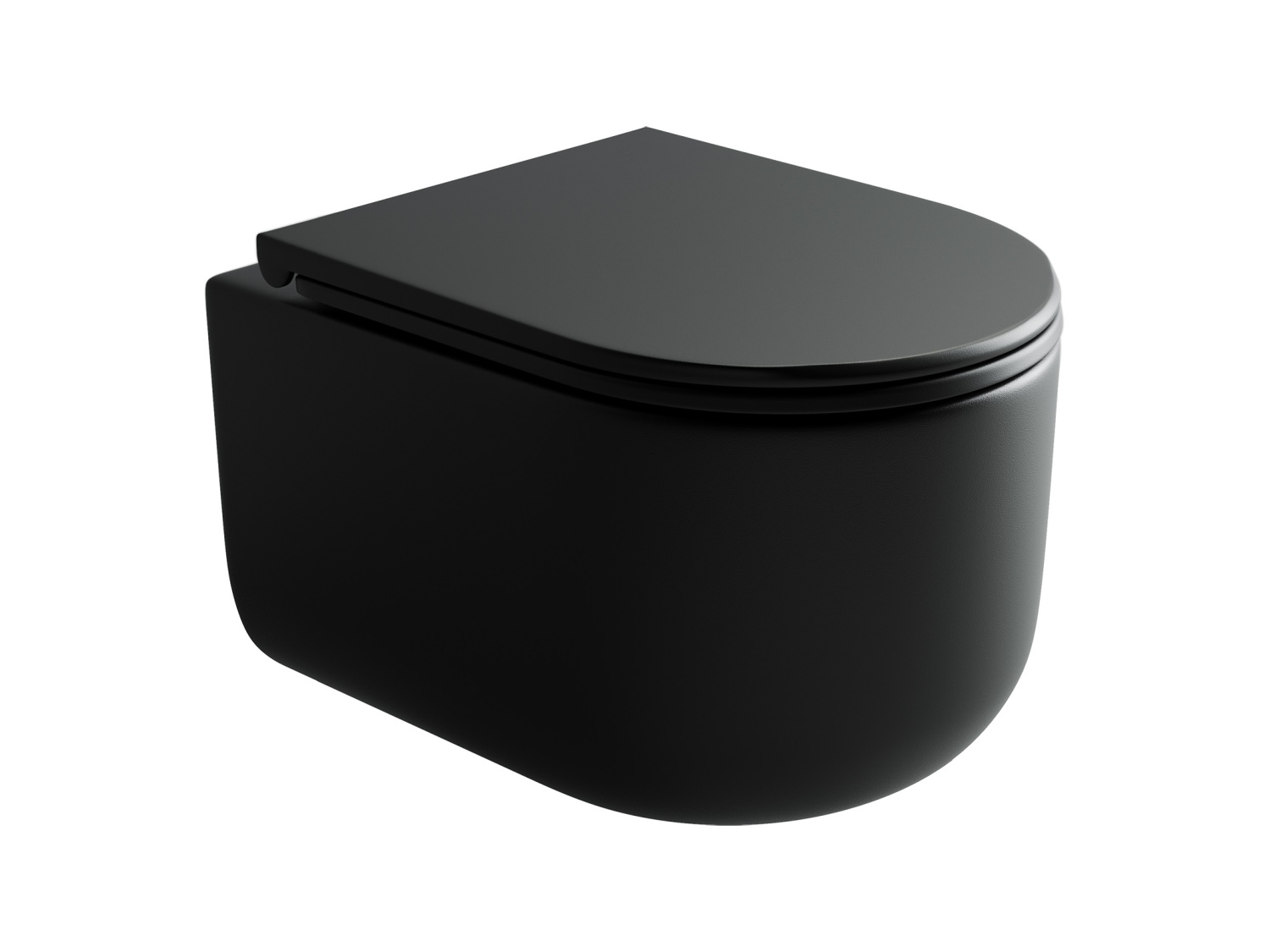  Подвесной унитаз безободковый Ceramica Nova Ulma CN4006TMB  