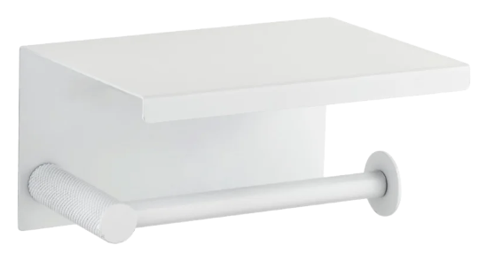 Держатель для туалетной бумаги Boheme Uno 10971-MW белый матовый 