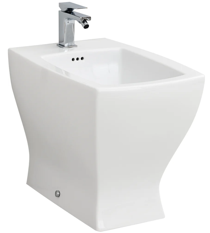 Биде напольное ArtCeram Jazz JZB002 белое 