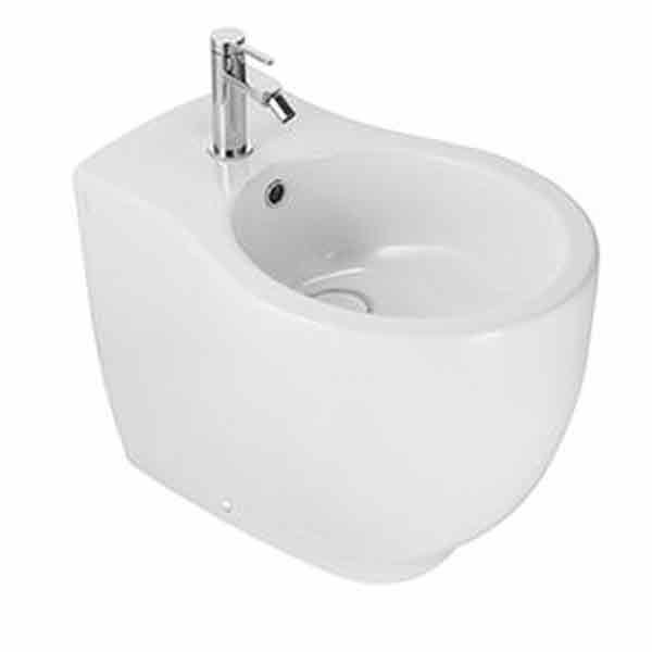 Биде приставное безободковое Hatria Le Fiabe Y1DZ01 