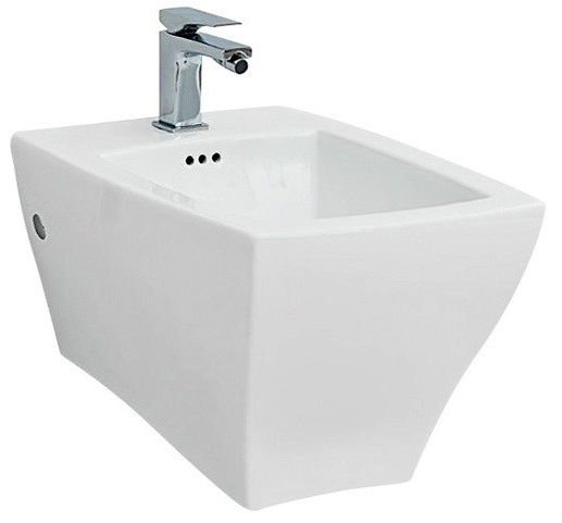 Биде подвесное ArtCeram Jazz JZB001 белый матовый 