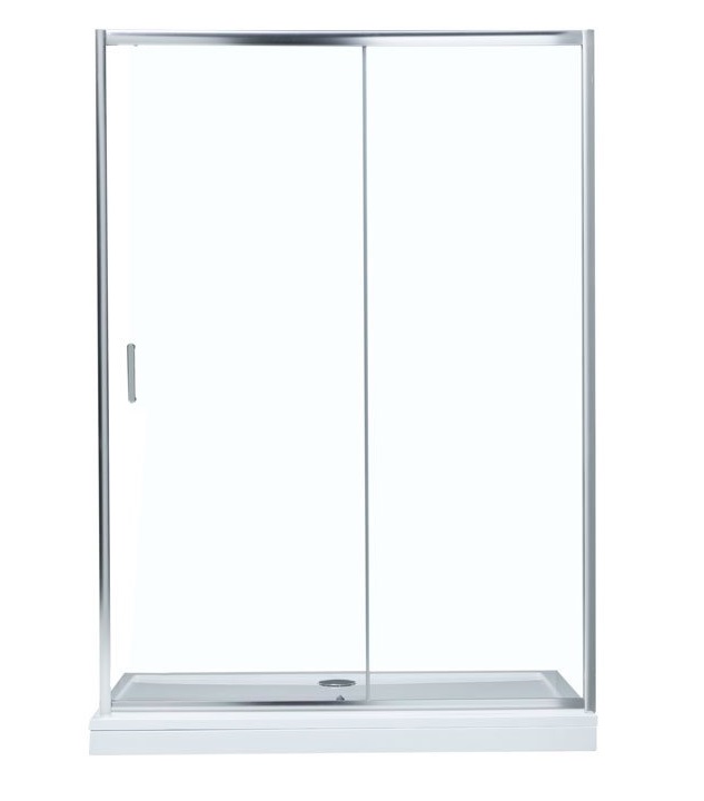 Душевая дверь 140 см Aquanet SD-1400A  прозрачное стекло 
