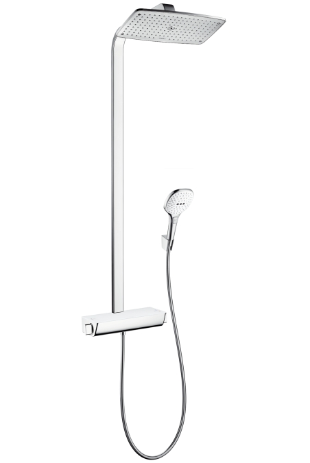 Душевая система для душа Hansgrohe Raindance Select Showerpipe 360 27112400 хром белый 