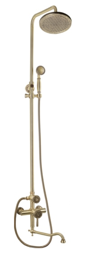 Душевая стойка для ванны Bronze de Luxe Windsor 10120DR 