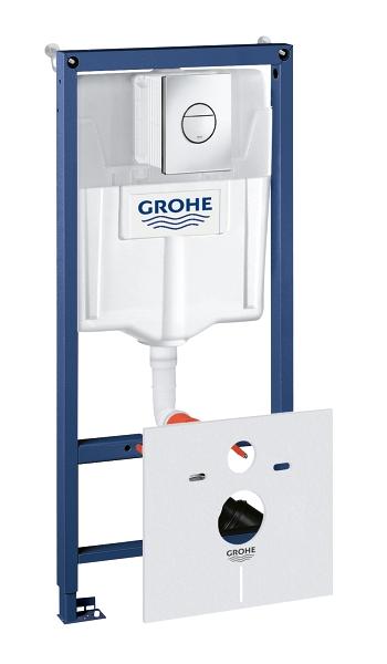 Инсталляция для подвесного унитаза 4 в 1 Grohe Rapid SL 38813001 