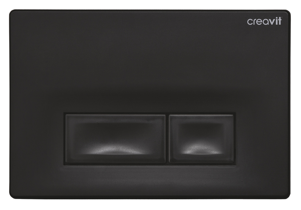  Кнопка для инсталляции Creavit ORE черная глянец GP3002.02 