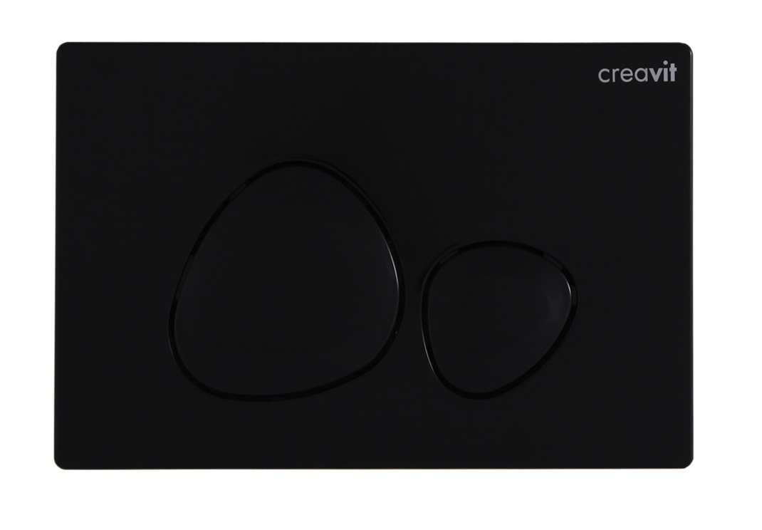  Кнопка для инсталляции Creavit SPA черная GP7002.02 