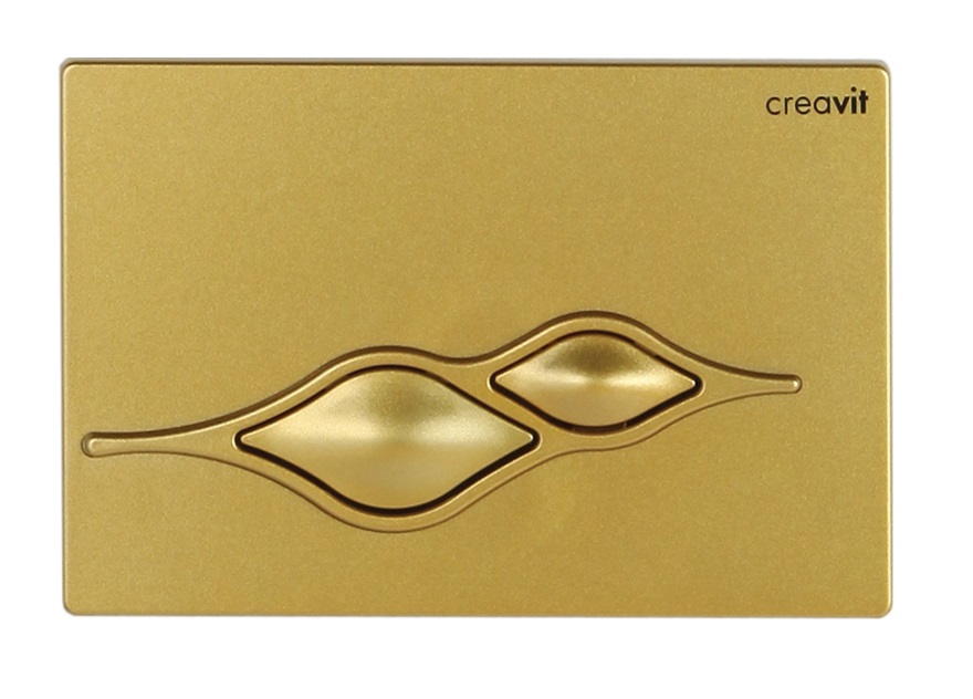  Кнопка для инсталляции Creavit UFO золото матовая GP1006.00 