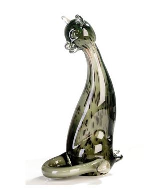 Стеклянная скульптура Casablanca Кошка арт. 87282 