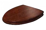 Крышка-сиденье деревянное орех с микролифтом CEZARES PRIMO CZR-166-W-S-CR петли хром 