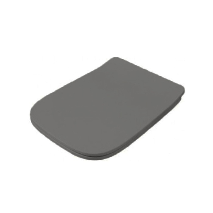 Крышка-сиденье для унитаза ArtCeram ASA001 15 71 с микролифтом серый матовый 