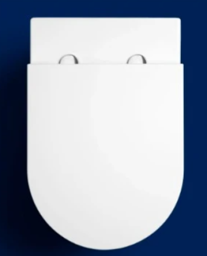 Крышка-сиденье для унитаза Hatria Fusion, Futura, Cenrtica Y9AQ25 белый матовый 