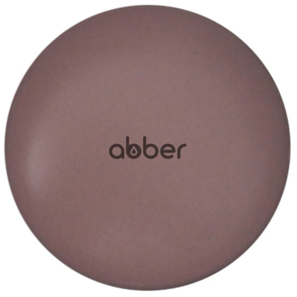 Накладка на слив для раковины Abber AC0014MC коричневая матовая 