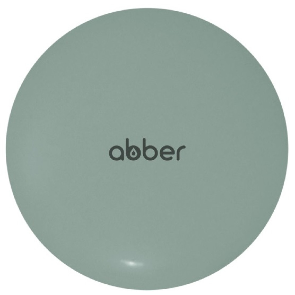 Накладка на слив для раковины Abber AC0014MCG светло-зеленая матовая 